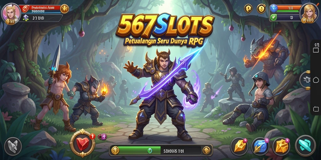 Menampilkan gameplay seru dan karakter unik di 567SLOTS.