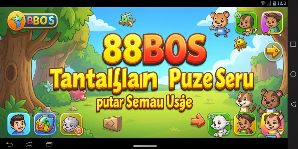 Gambaran gameplay menarik dari game Puzzle 88BOS.