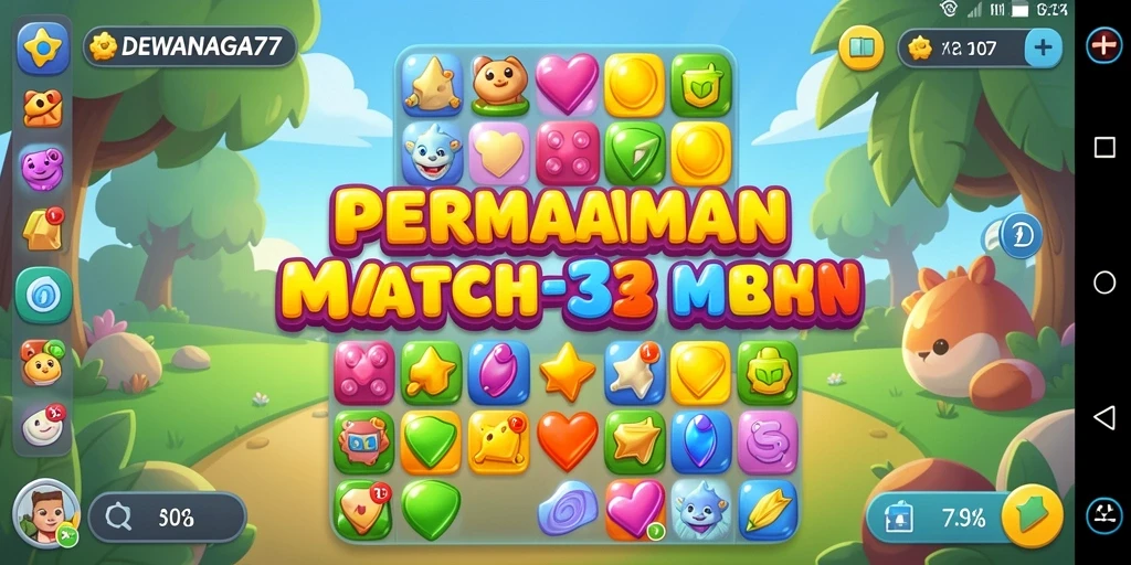Tampilan gameplay DEWANAGA77 yang seru dan penuh warna.