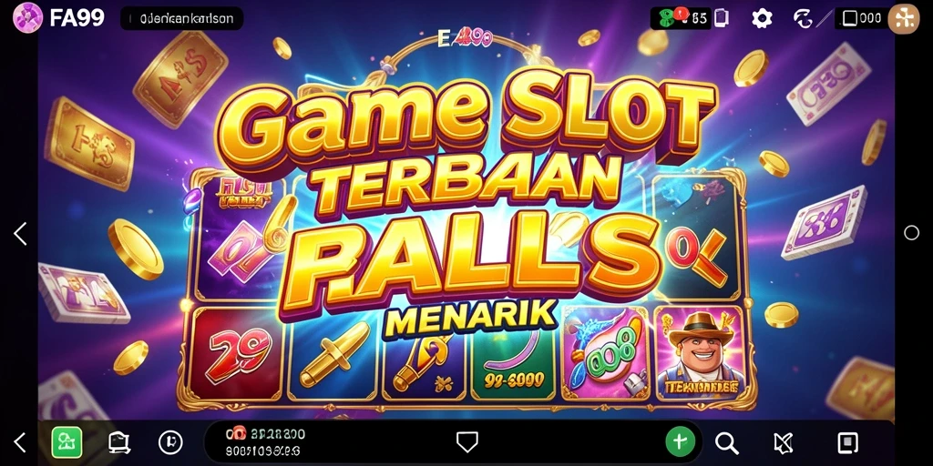 Tampilan menarik dari gameplay Slot di FA99 yang penuh warna.