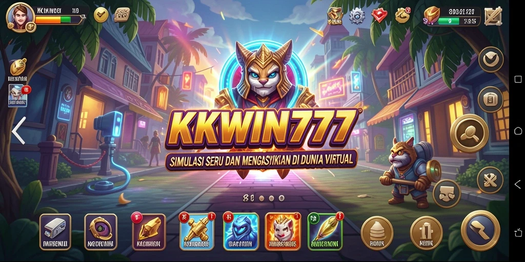Tampilan gameplay KKWIN777 yang menarik dan interaktif.