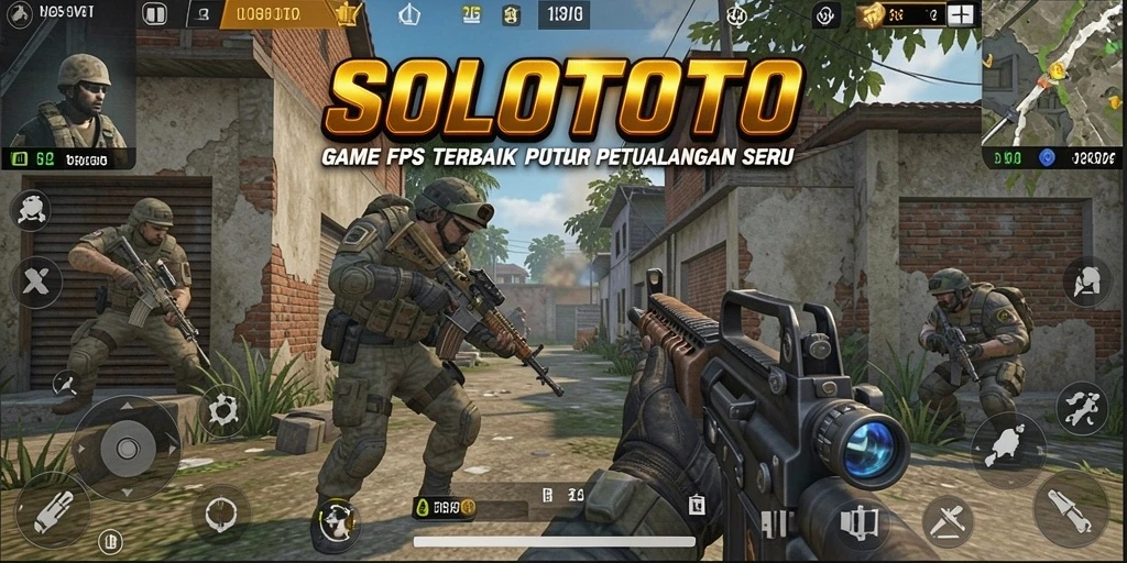 Tampilan gameplay intens dan mendebarkan di SOLOTOTO.